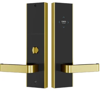 Hot Sale Smart Electric Lock for Hotel Rfid Waterproof Key Card Access Operated Door Locks for Hotels