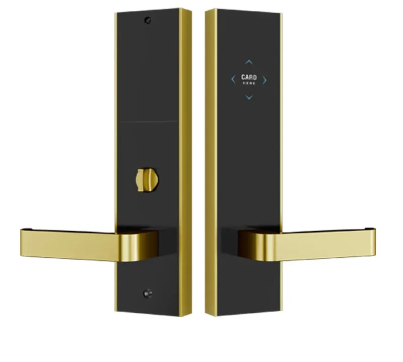 Hot Sale Smart Electric Lock for Hotel Rfid Waterproof Key Card Access Operated Door Locks for Hotels