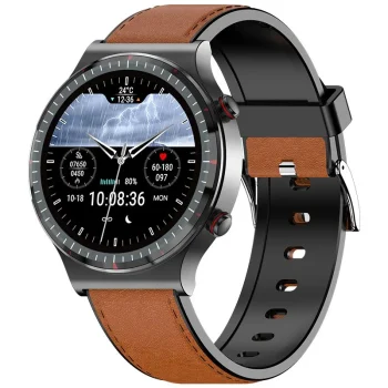 Medical-Grade G08 Smartwatch Ecg+Ppg & Hrv, Hr, Blood Pressure, Oxygen Dial Body Temp Accurate Monitoring for Health Smart Watch