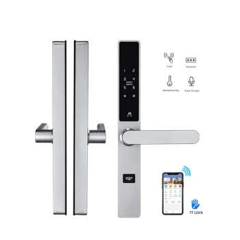 Smart Space Aluminum Door Lock Hot Sales High Security TTlock App Digital Lock for Sliding Door