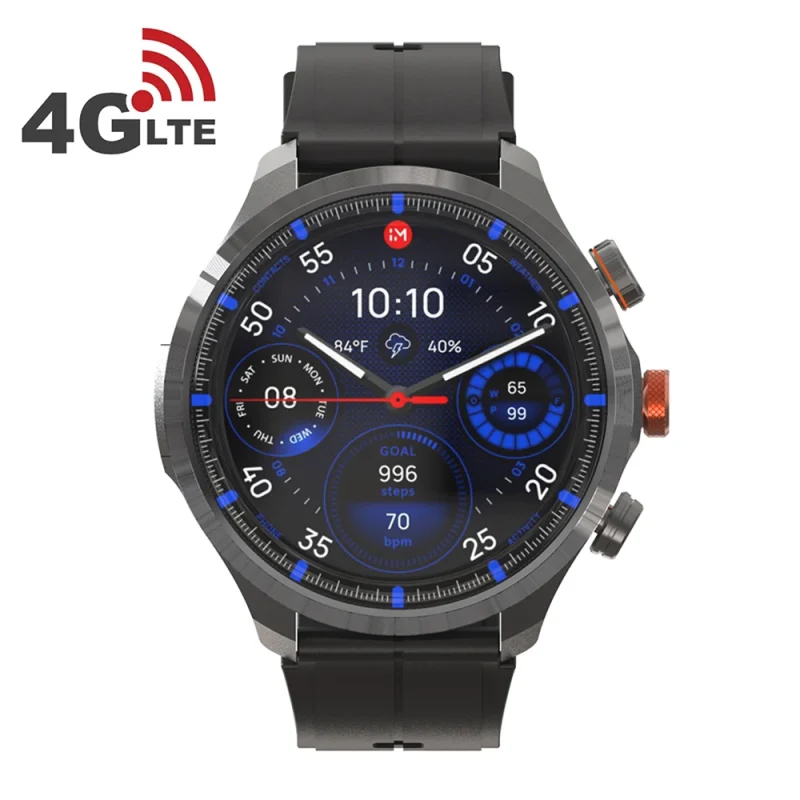New Arrival Mobile 4G Smart Watch Wifi Gps 360° Rotation of Camera Video Call Nfc 920Mah Battery Android Men Sport Smart Watch