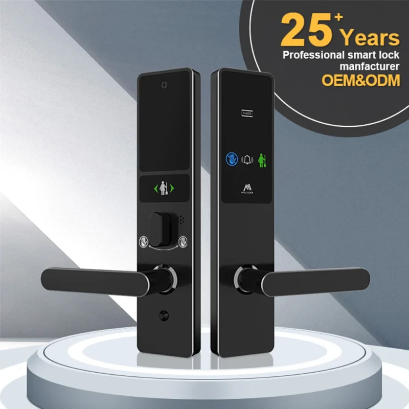 New Fashion Multiple Function Rfid Card Smart Hotel Door Lock With Free Management Software System Smart Door Lock - Image 2