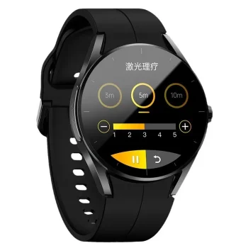 New Health Care Laser Therapy Ks05Pro Smart Watch Non-Invasive Measurement of Uric Acid Blood Lipids, Blood Sugar Ecg Smartwatch