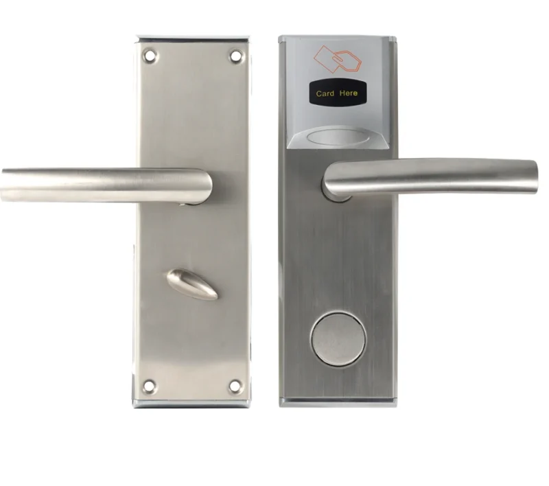 New Upgrade Smart Security Door Lock Hotel Smart Door Lock With the Key Card Unlock Hotel Lock