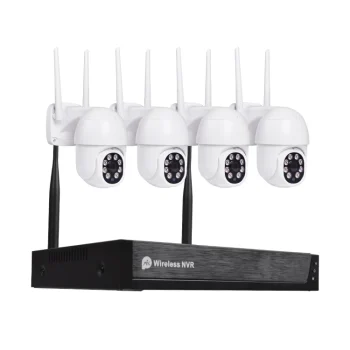Regis Tuya 4CH 3MP Wifi Cctv Nvr Kit Smart Home Two Way Audio Night Vision Surveillance Outdoor Security Camera System