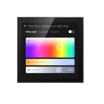Smart Home Control Panel 4 Inch Touch Screen Panel Gateway Zigbee Control Panel For Home Touch Screen Smart Home Kits & Systems