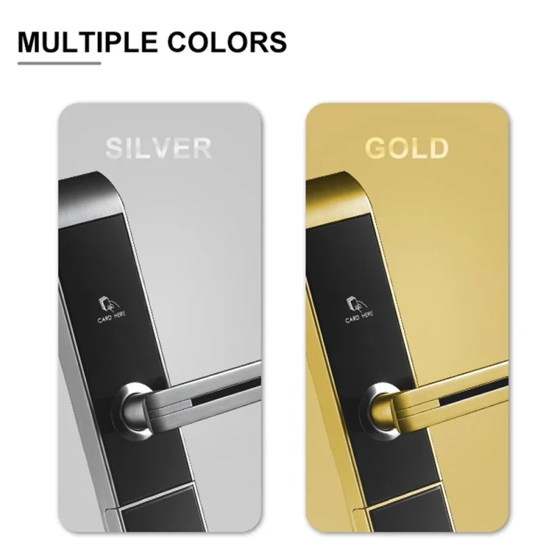 Smart Hotel Door Lock System New Upgrade Smart Security Door Lock Hotel Electronic With Electronic Key - Image 4