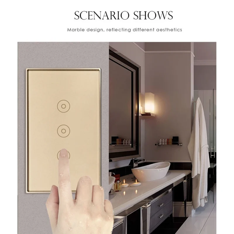 Smart Light Switch 220V 3Gang Smart Switch Module Tuya Smart Life Alexa Google Home Zigbee Wall Switch Usa For Smart Home Custom - Image 3