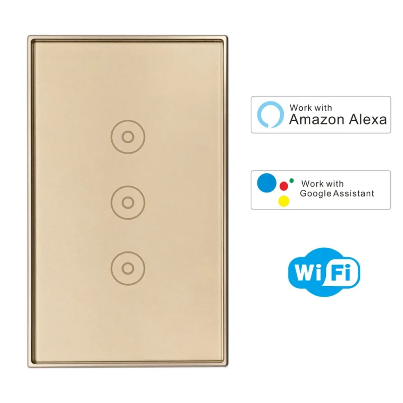 Smart Light Switch 220V 3Gang Smart Switch Module Tuya Smart Life Alexa Google Home Zigbee Wall Switch Usa For Smart Home Custom - Image 4