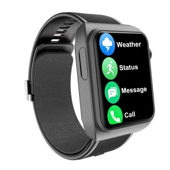 Smart Watch With Wifi and Sim Card 4G Support Heart Rate, Air Pump, Blood Pressure, Blood Glucose Red Blood Oxygen Monitoring