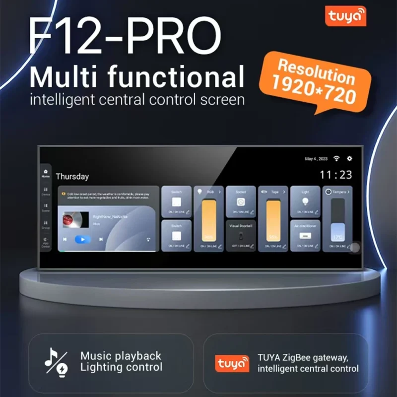Tuya 12 Inch Smart Home Control With Smart-Home-Poe-Control-Panel And Ultra Smart Central Control Screen For Smart Home Devices - Image 2