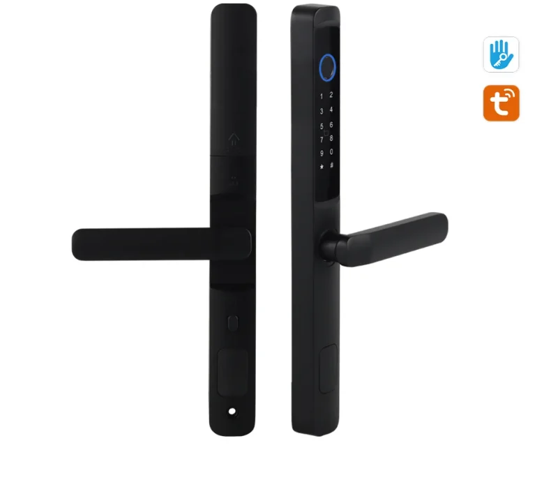 Tuya Smart Door Lock Outdoor Gate Waterproof Fingerprint Lock Password RFID Card Entry Electronic Door Lock