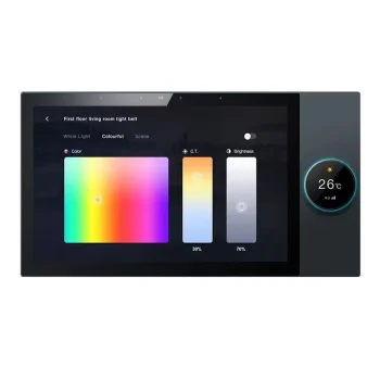 Tuya Smart Home Android Head Unit 10 Inches Capacitive Touch Panel Tuya Smart Control Panel 10 Inch Smartlife For Google Alexa
