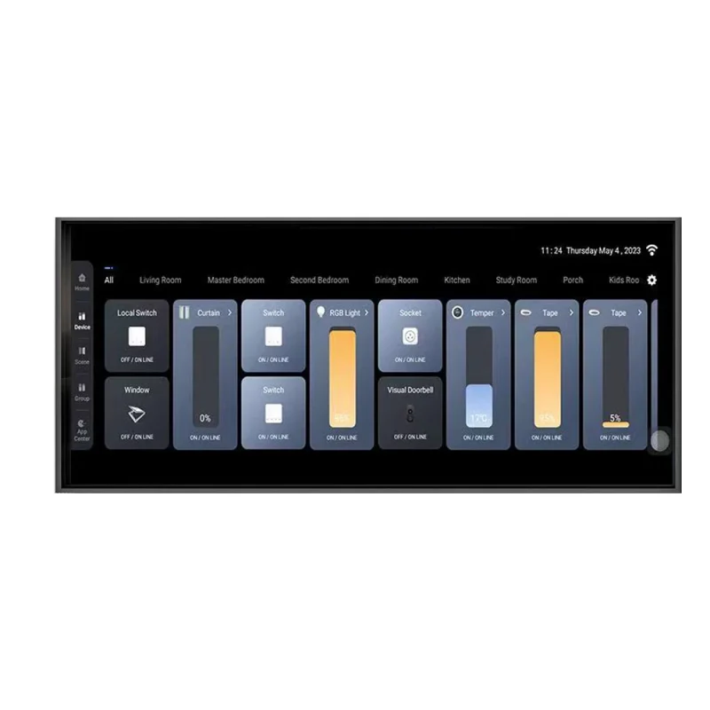 Tuya Smart Life 12 Inch Smart Home Central Control Screen & Smart Tv Movable Interactive Portable Monitor Screen For Smart Home