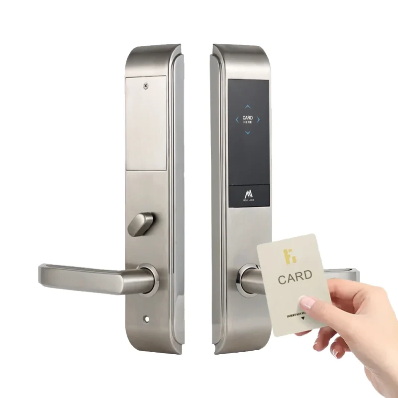 Waterproof Hotel Management Software System Access Keys and Cards Hotel Room Door Lock