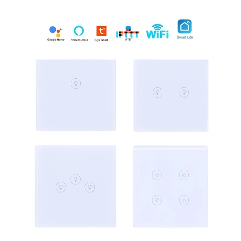 Zigbee Smart Home Switch And Screen High-Quality Dimmable Light Switch Tuya Smart Switch Zigbee Smart For House - Image 4