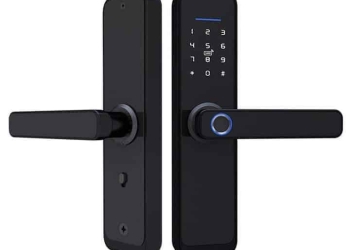 Smart Intelligent Wifi Door Lock – Black