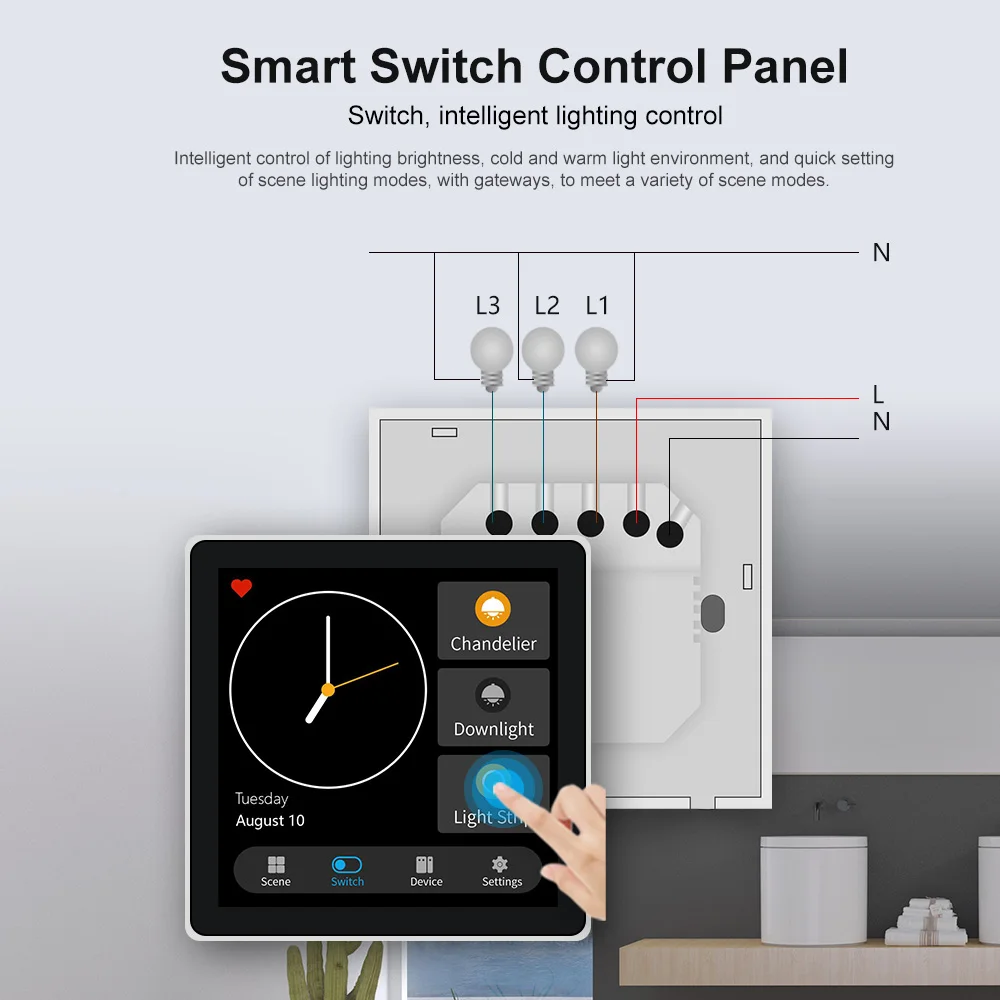 2022 Professional manufacturer home smart switches with 1