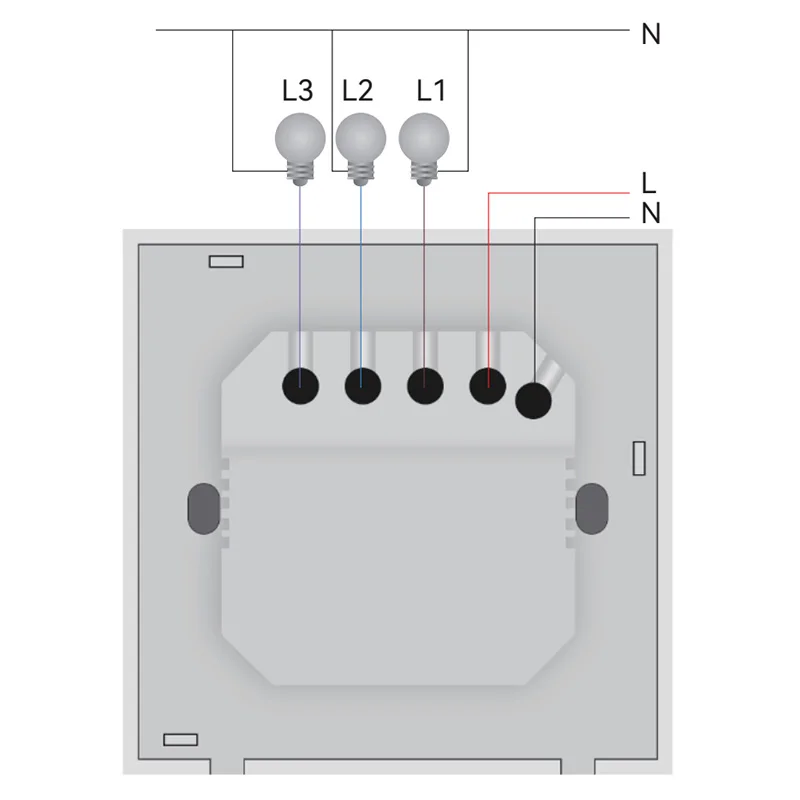 2022 new tuya zigbee smart switch with 2